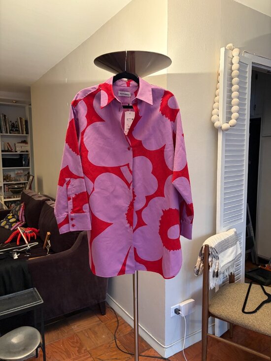Marimekko Jackets & Blazers - Marimekko long oversized shirt
